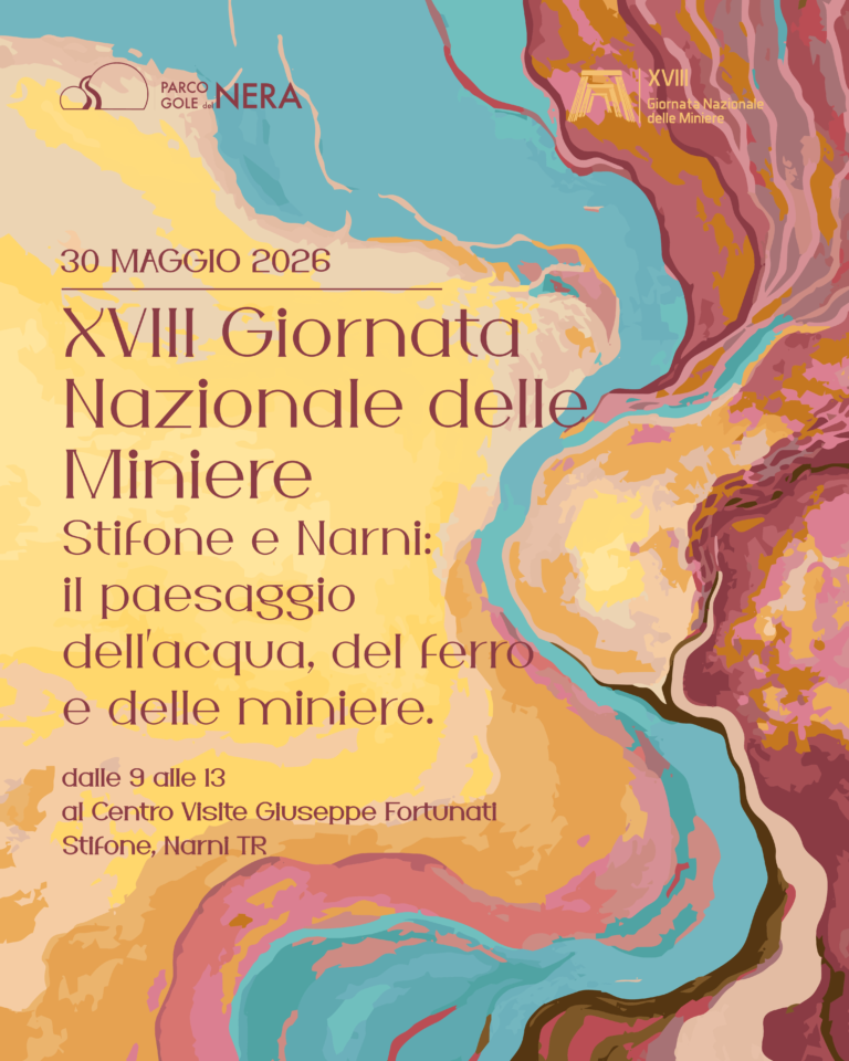 A Stifone torna la XVIII Giornata Nazionale delle Miniere con convegni, esperti, archeologia industriale e trekking guidato nel Parco Gole del Nera.