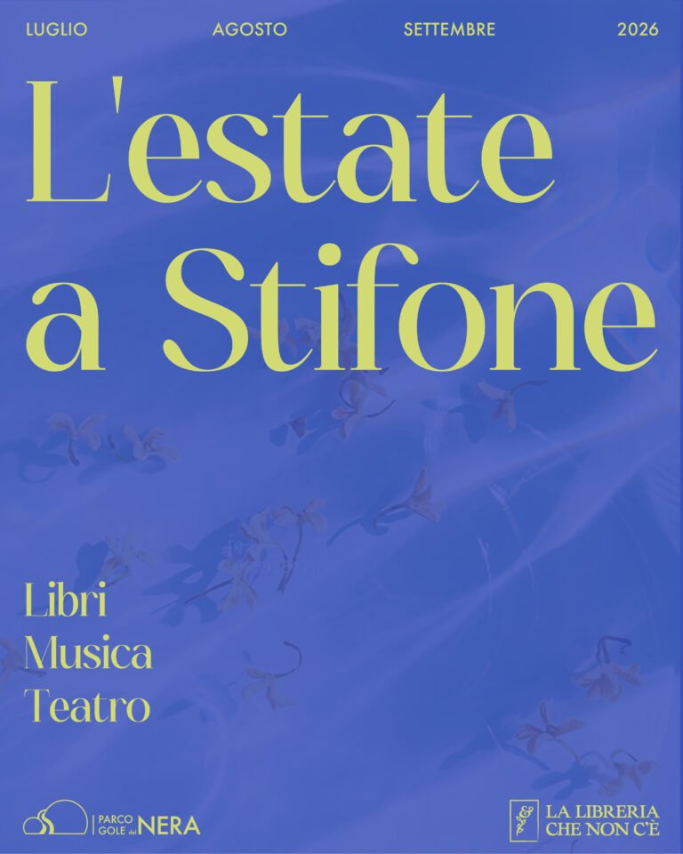L'estate a Stifone. Libri, Musica e Teatro da luglio a settembre 2026